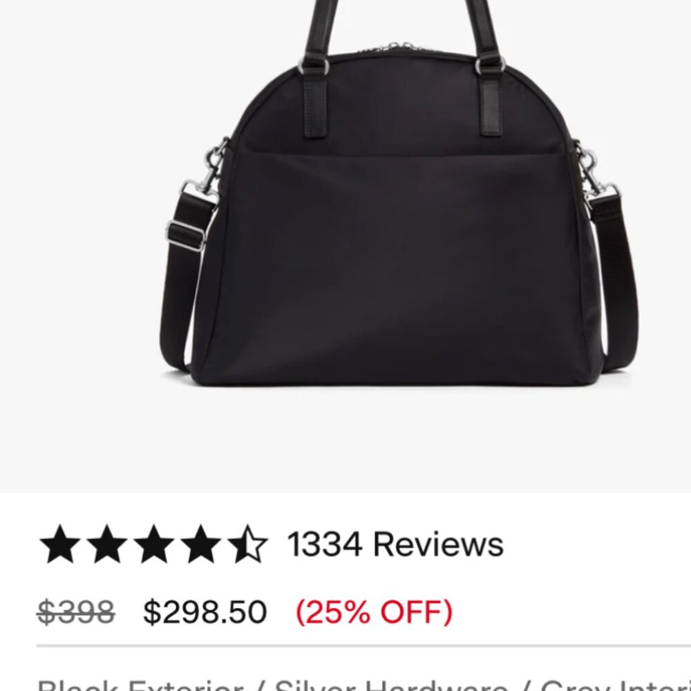 Lo & Sons (L&S) O.G. 2 - Large Black Travel Bag